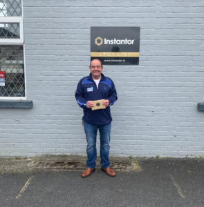 Instantor Rewards winner of a €1,000 Fuel Voucher